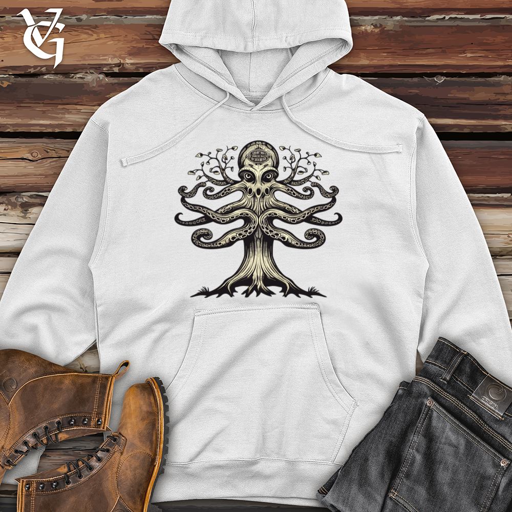 Tree Top Balancer Octopus Midweight Hooded Sweatshirt