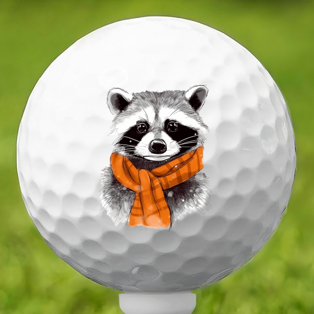Raccoon Chief Golf Ball 3 Pack