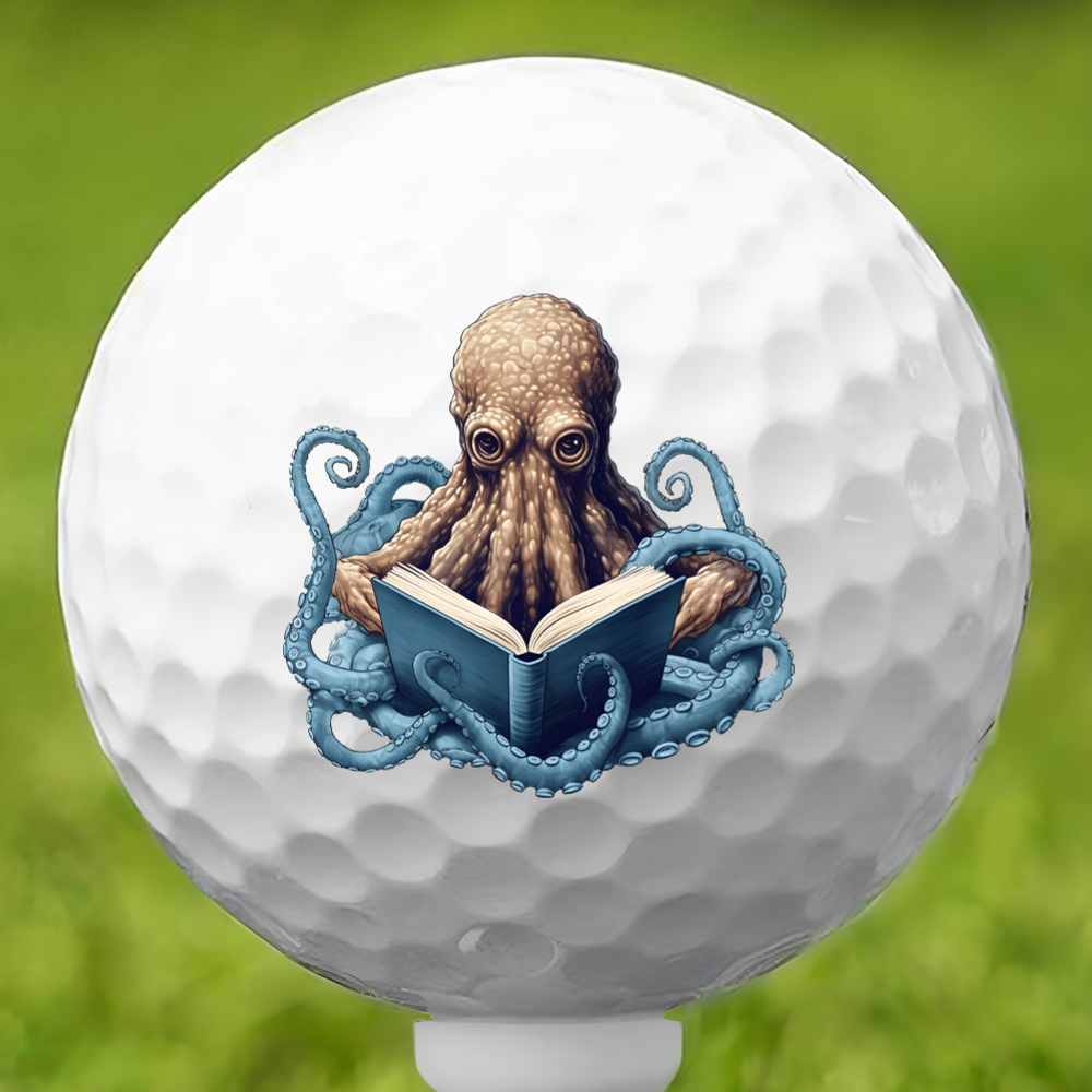 Octopus Professor Golf Ball 3 Pack