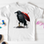 Raven in the Rain Toddler Tee