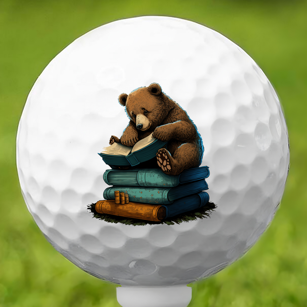 LiBearian Golf Ball 3 Pack