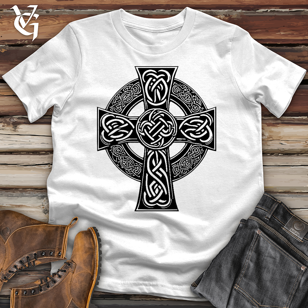 Symbolic Celtic Cross Softstyle Tee