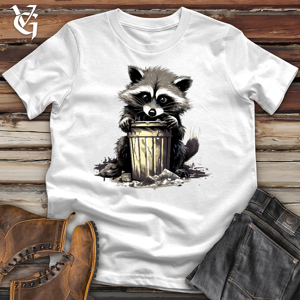 Raccoon Trash Can Softstyle Tee