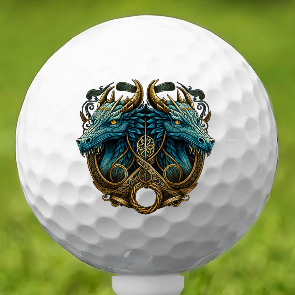 Dragon Reflection Golf Ball 3 Pack