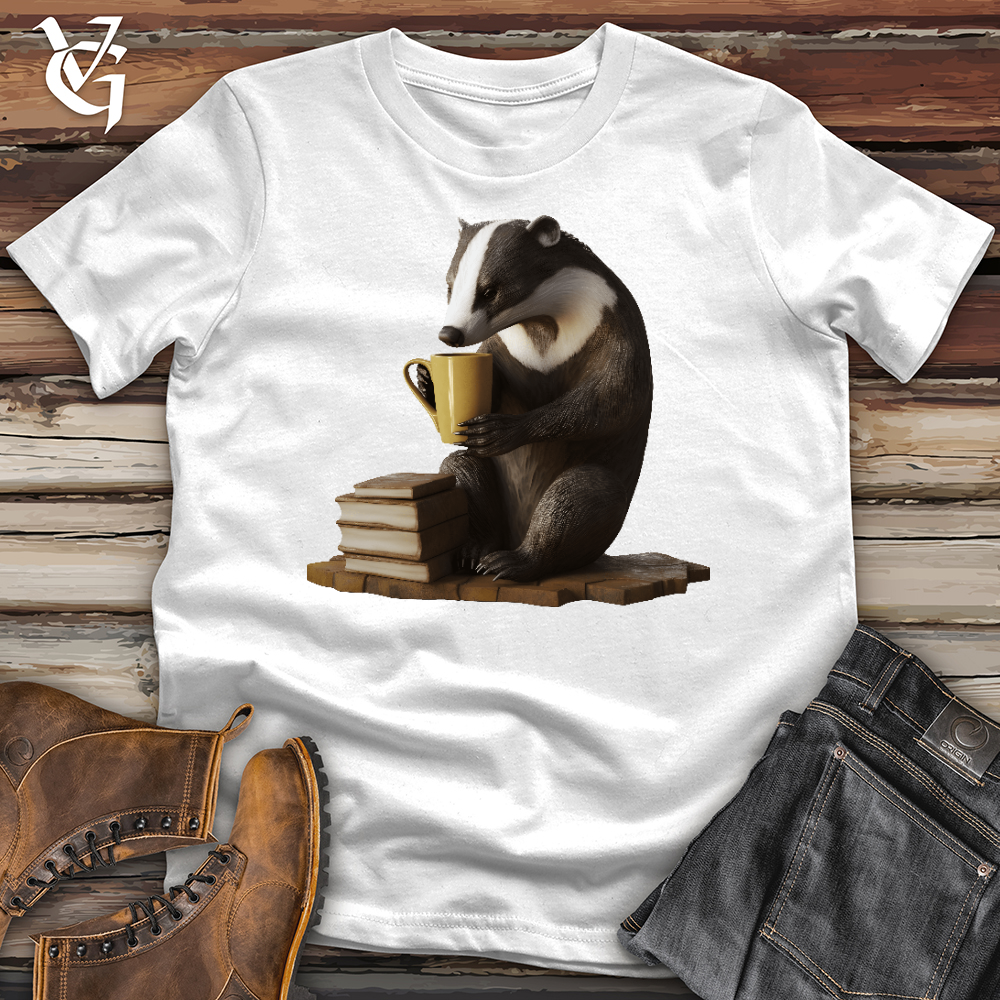 Honey Badger Book Club Softstyle Tee