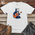 Vintage Guitar Cat Heavy Cotton Comfort Colors Tee