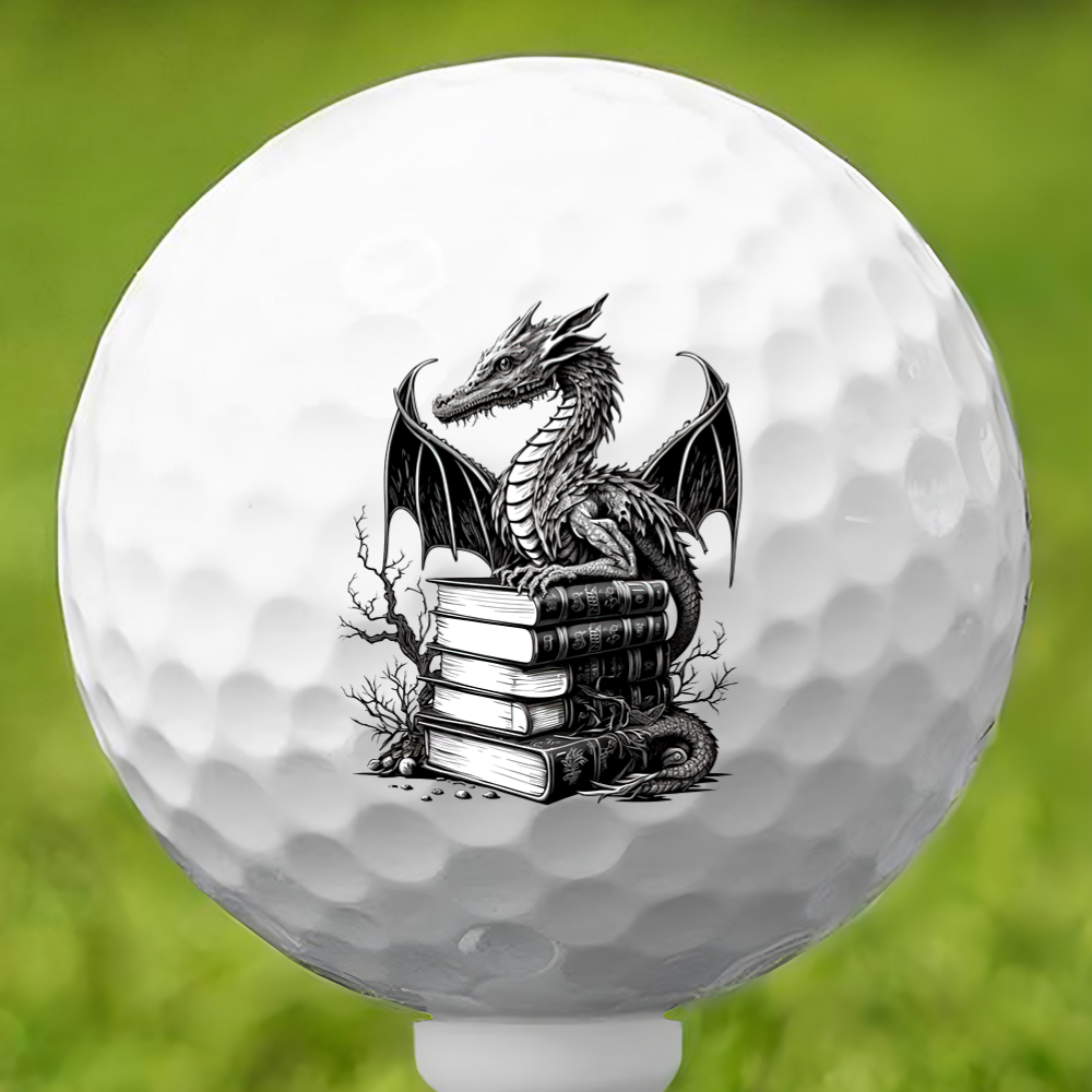 Dragon Professor Golf Ball 3 Pack