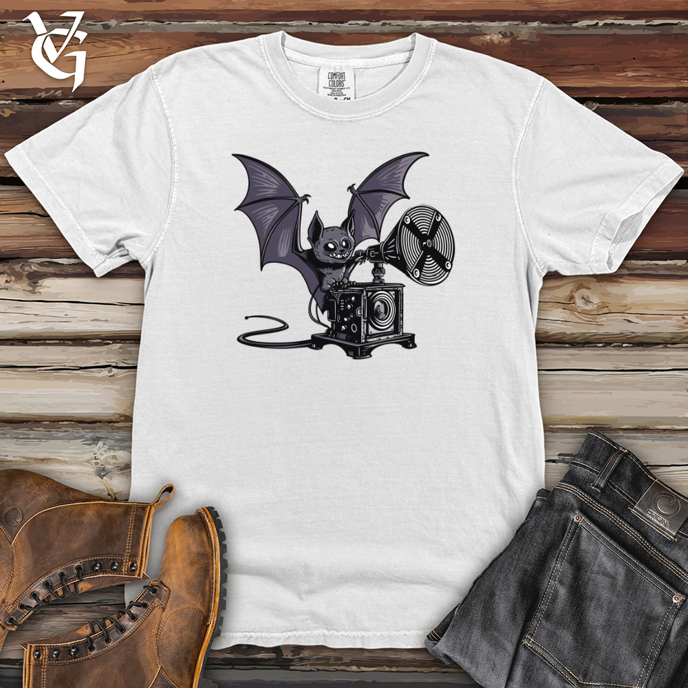 Bat Projectionist Nights Heavy Cotton Comfort Colors Tee