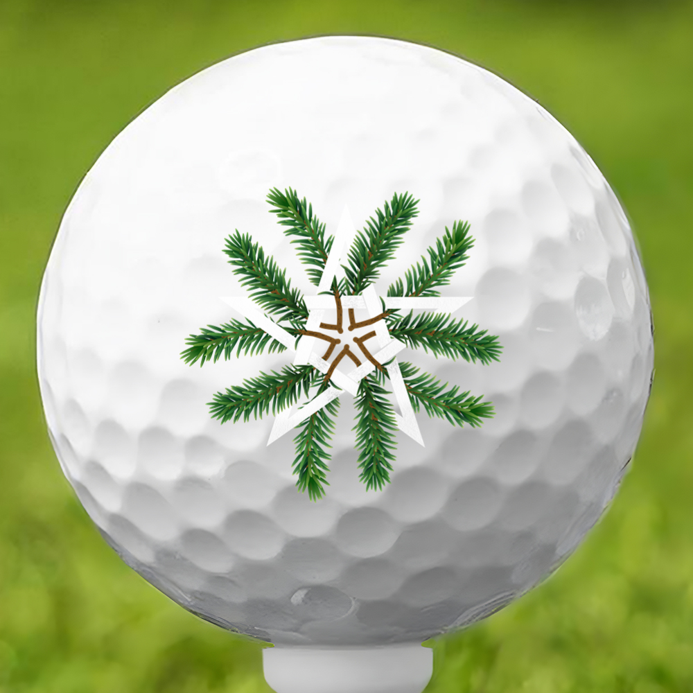 Fir Star Golf Ball 3 Pack