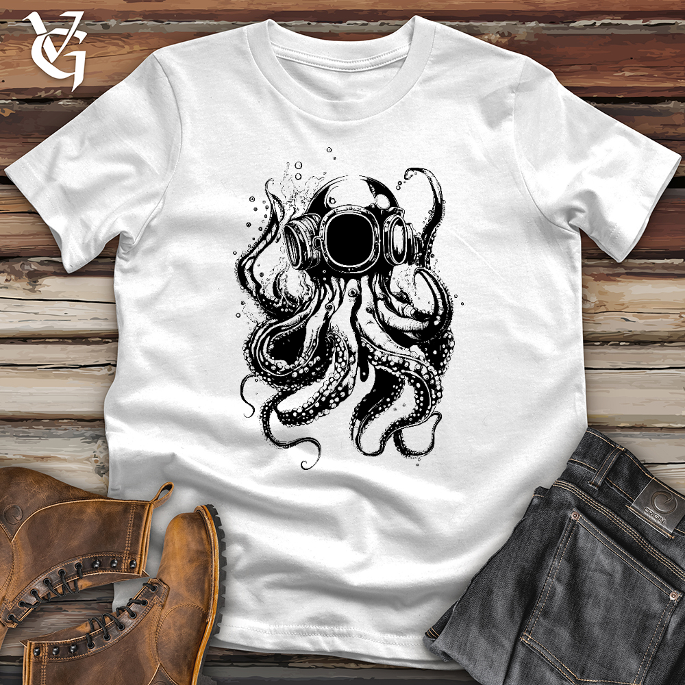 Scuba Octopus Softstyle Tee