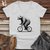 Bear Riding Bike Softstyle V-Neck