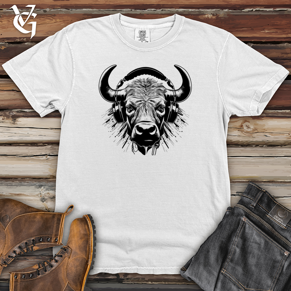 Buffalo Headphone Beats Heavy Cotton Comfort Colors Tee