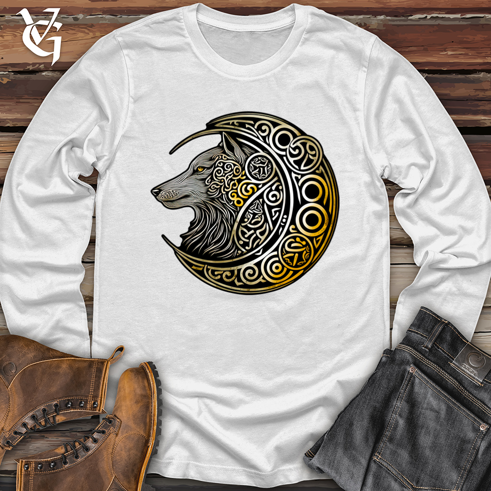 Mind Of A Cosmic Wolf Softstyle Long Sleeve