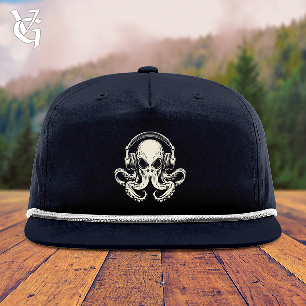 Octopus Jammin Snapback Cap