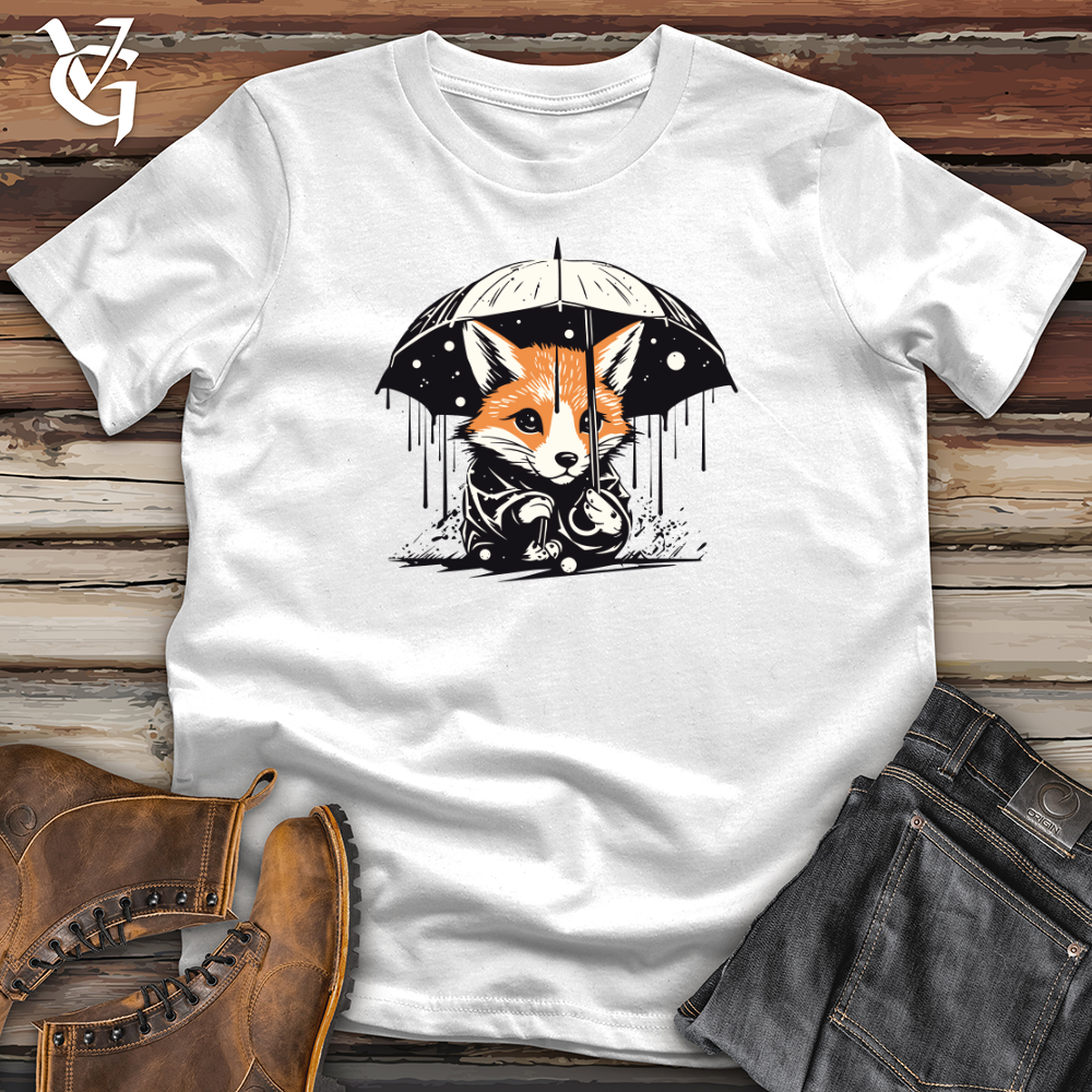 Retro Rainy Fox Softstyle Tee