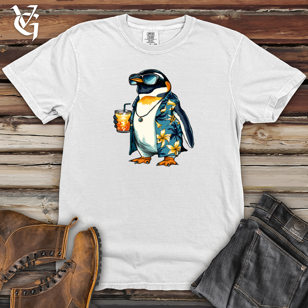Penguin Vacation Vibes Heavy Cotton Comfort Colors Tee