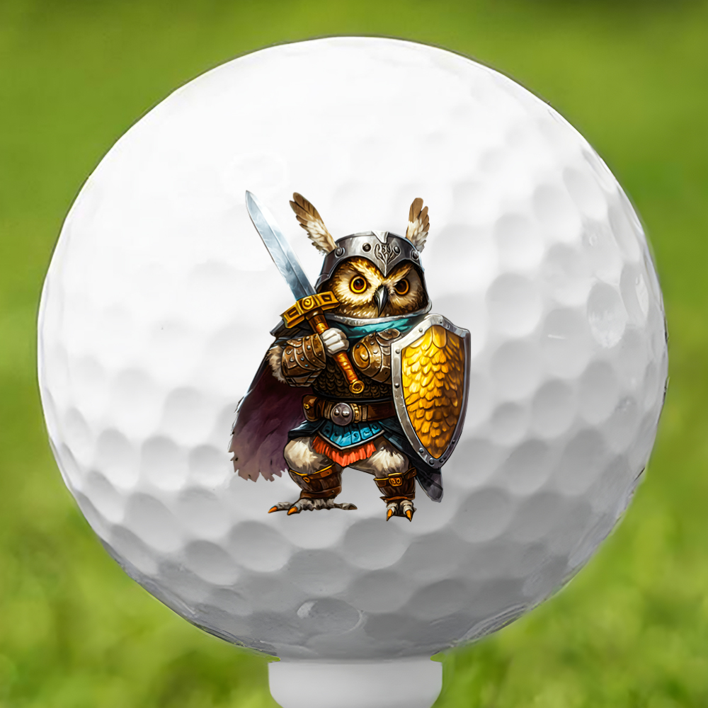 Knight Owl Golf Ball 3 Pack