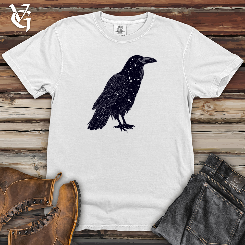 Celestial Raven Silhouette Heavy Cotton Comfort Colors Tee