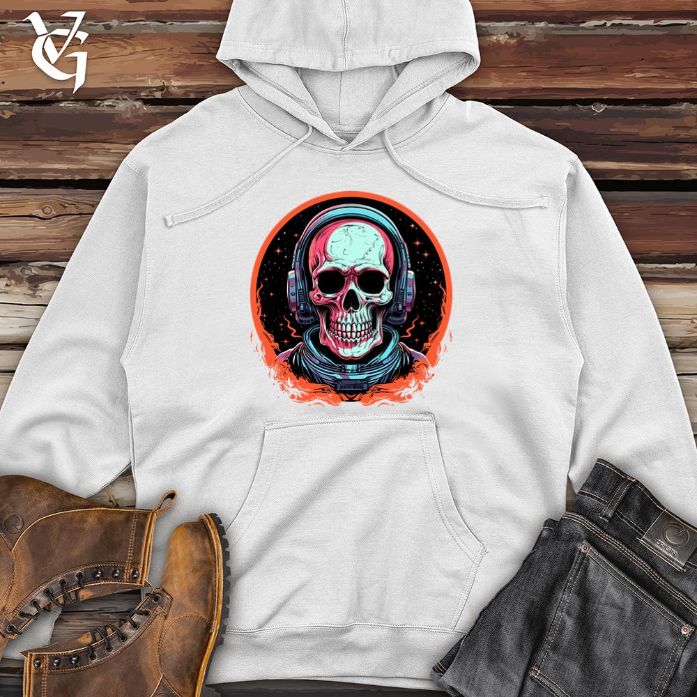 Astro Explorer Skull Midweight Hooded Sweatshirt