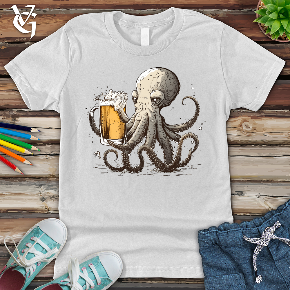 Octopus Happy Hour Youth Tee