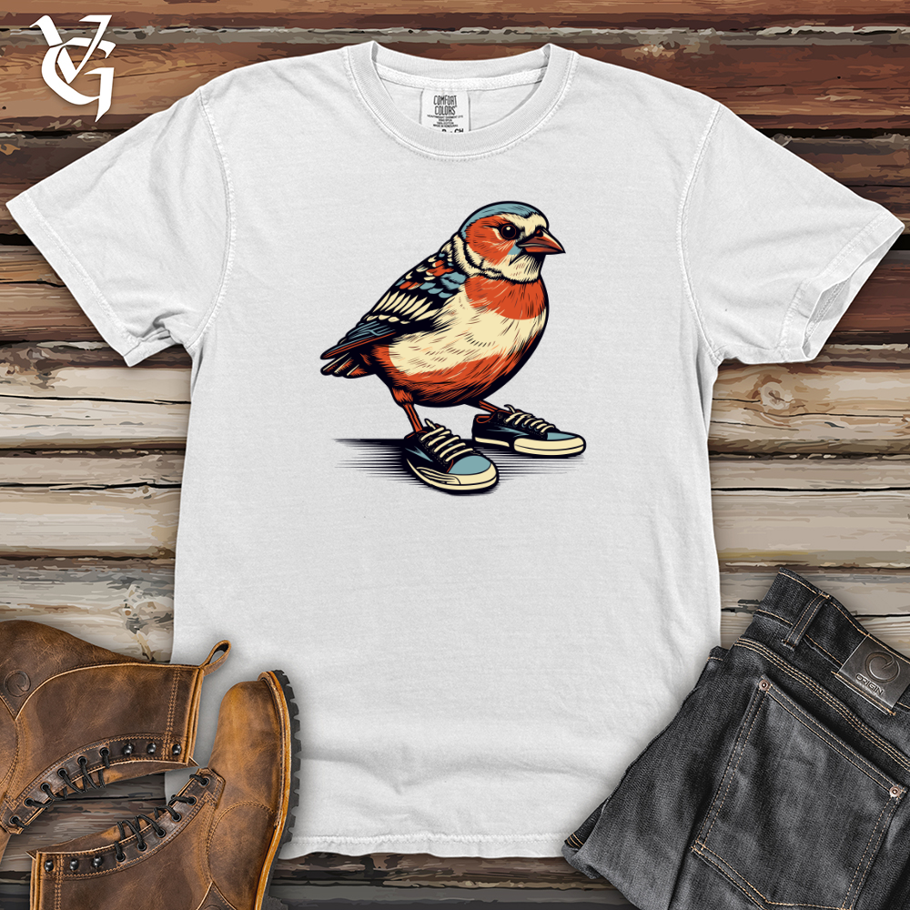 Finch Feathered Sneakers Heavy Cotton Comfort Colors Tee