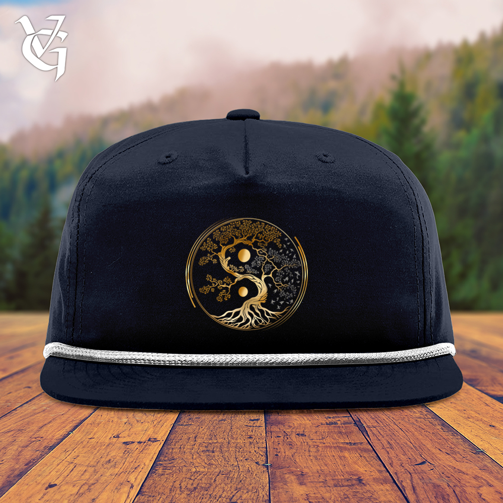 Tree Of Life Yin Yang Snapback Cap