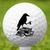 Reading Raven Holding Coffee Golf Ball 3 Pack
