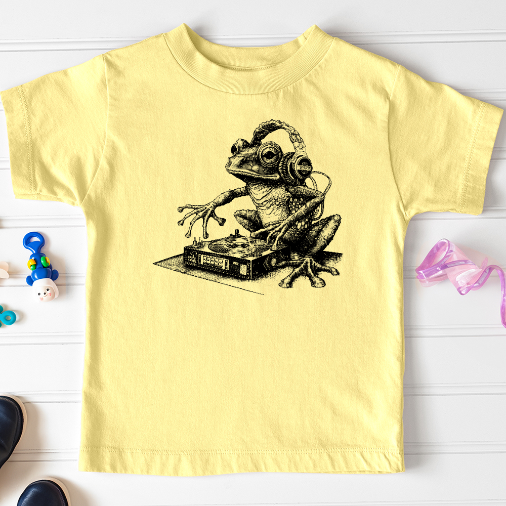 Dj Frog Toddler Tee