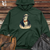 Viking Goods Dove Peaceful Hipster Vibes Midweight Hooded Sweatshirt Alpine Green / L