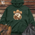 Viking Goods Hedgehog Cowboy Charm Midweight Hooded Sweatshirt Alpine Green / L