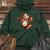 Viking Goods Monkey Outlaw Cowboy Midweight Hooded Sweatshirt Alpine Green / L