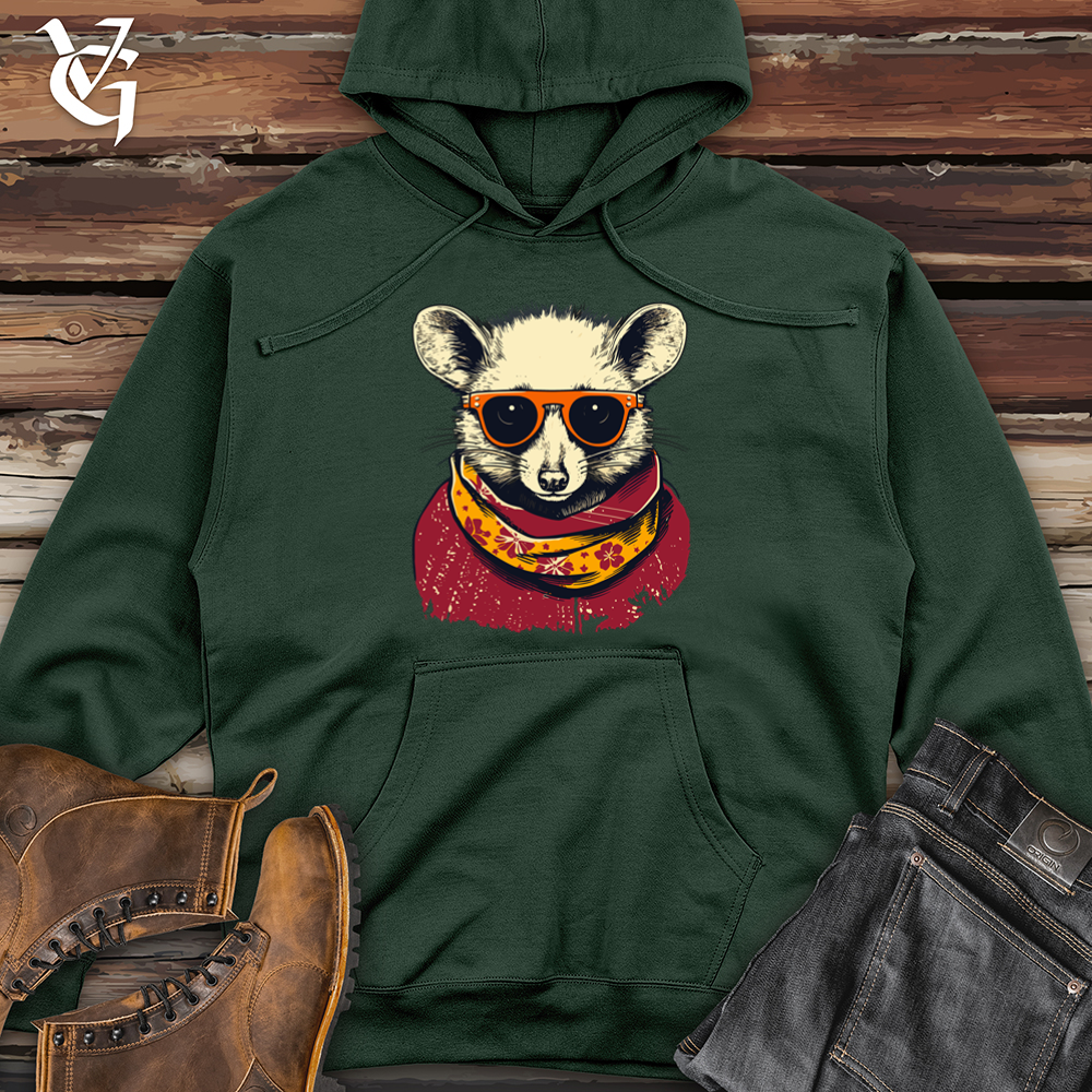 Viking Goods Opossum Renegade Midweight Hooded Sweatshirt Alpine Green / L