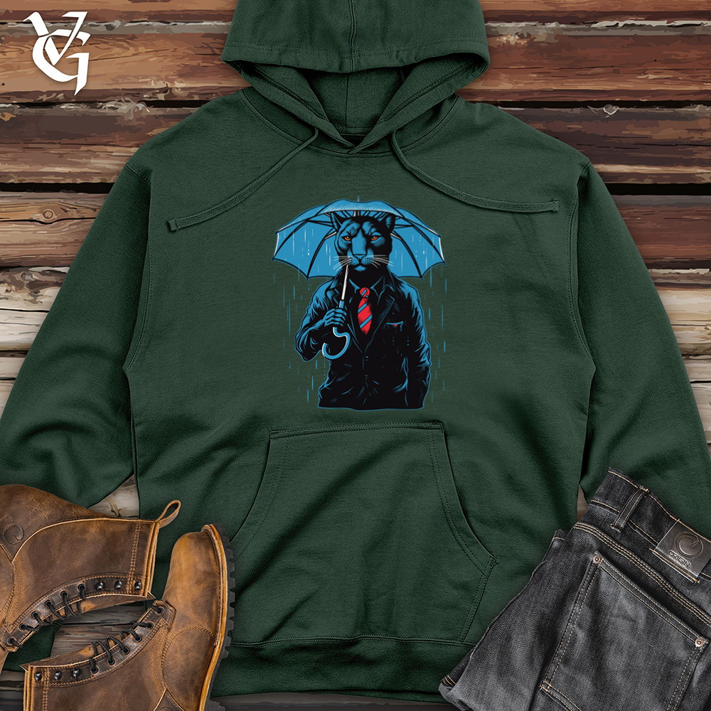 Viking Goods Panther Jungle Drizzle Umbrella Refuge Midweight Hooded Sweatshirt Alpine Green / L