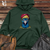 Viking Goods Peacock Chill Beanie Midweight Hooded Sweatshirt Grey Heather / L