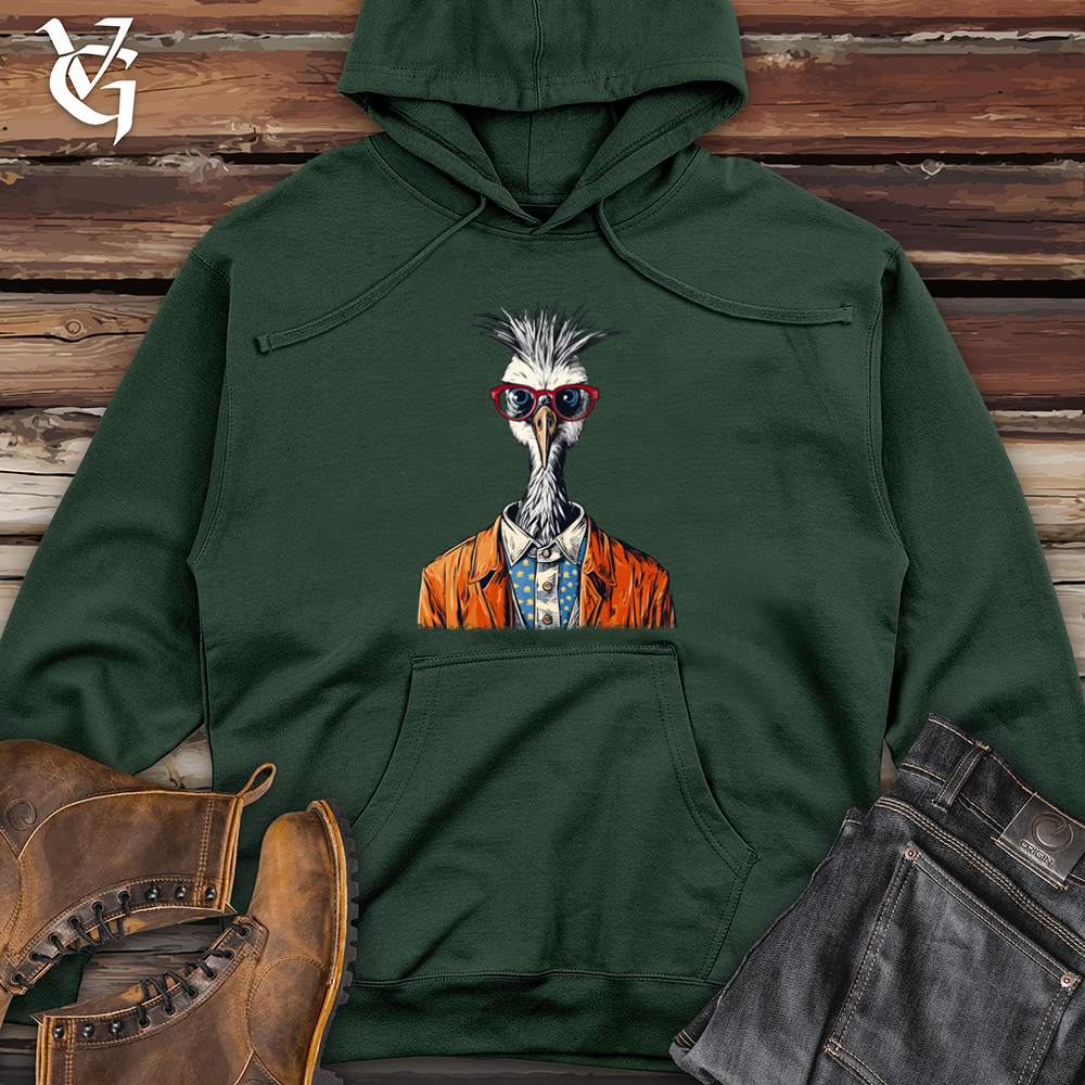 Viking Goods Professor Crane Midweight Hooded Sweatshirt Alpine Green / L