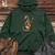 Viking Goods Seahorse Ocean Guitar Serenade Midweight Hooded Sweatshirt Alpine Green / L