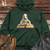 Viking Goods Serene Book Worm Midweight Hooded Sweatshirt Alpine Green / L