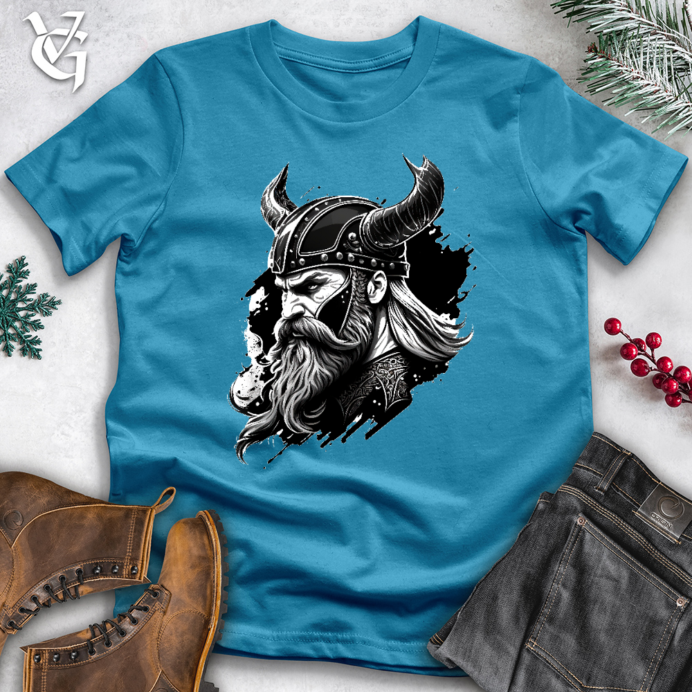 Viking Goods Dark Winter Viking Cotton Tee Aqua / L