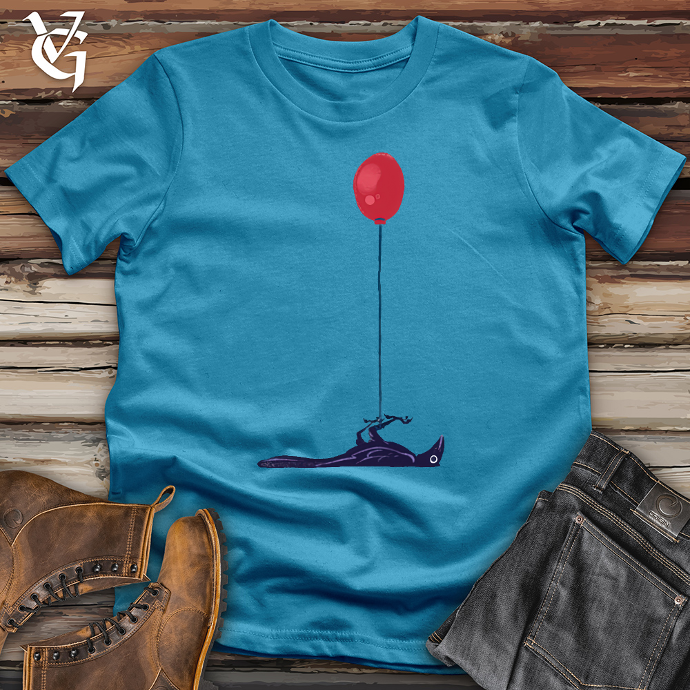 Viking Goods I'll Fly Again... Cotton Tee Aqua / L