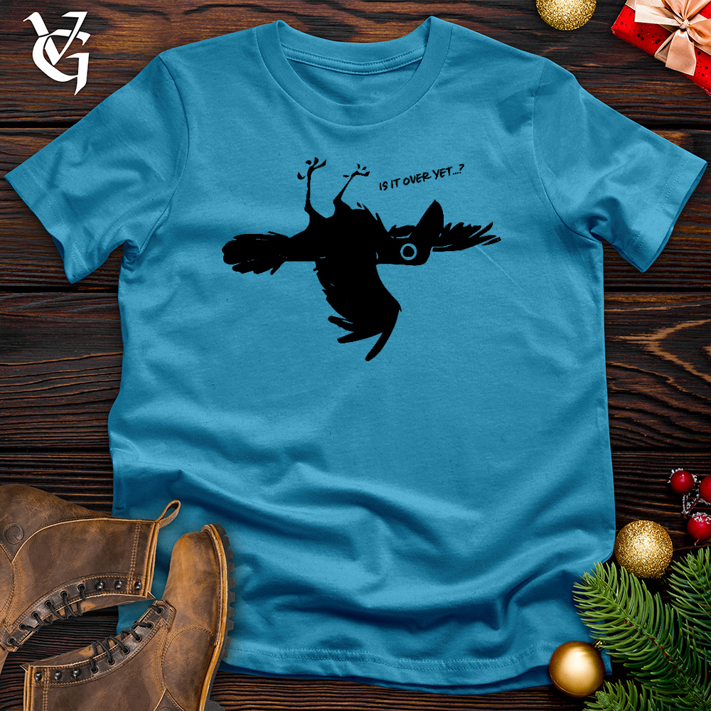 Viking Goods Is It Over.... Cotton Tee Aqua / L