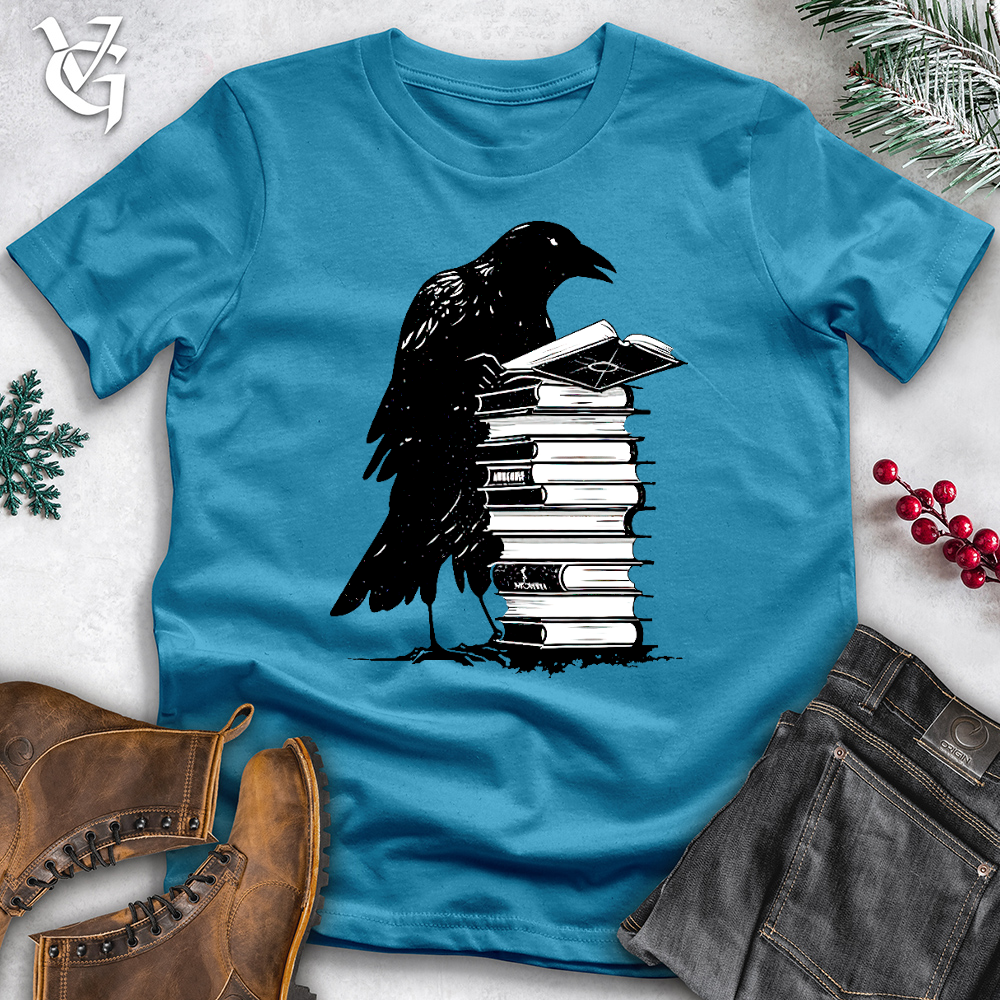 Viking Goods Raven Homework Cotton Tee Aqua / L