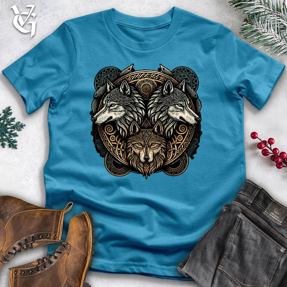 Viking Goods Triple Trouble Cotton Tee Aqua / L