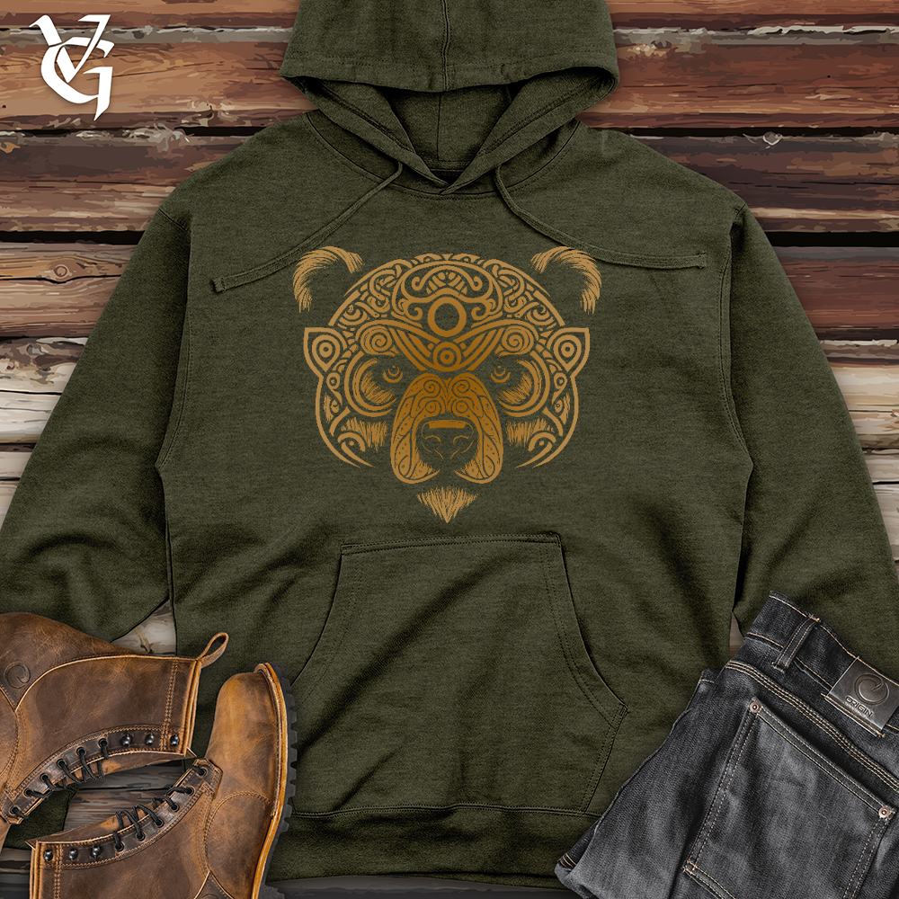 Viking Goods Golden Cub Midweight Hooded Sweatshirt Army Heather / L