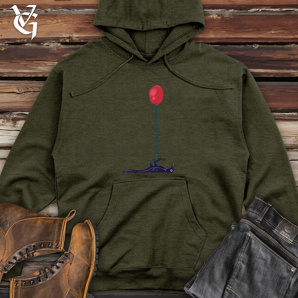Viking Goods I'll Fly Again... Midweight Hooded Sweatshirt Army Heather / L