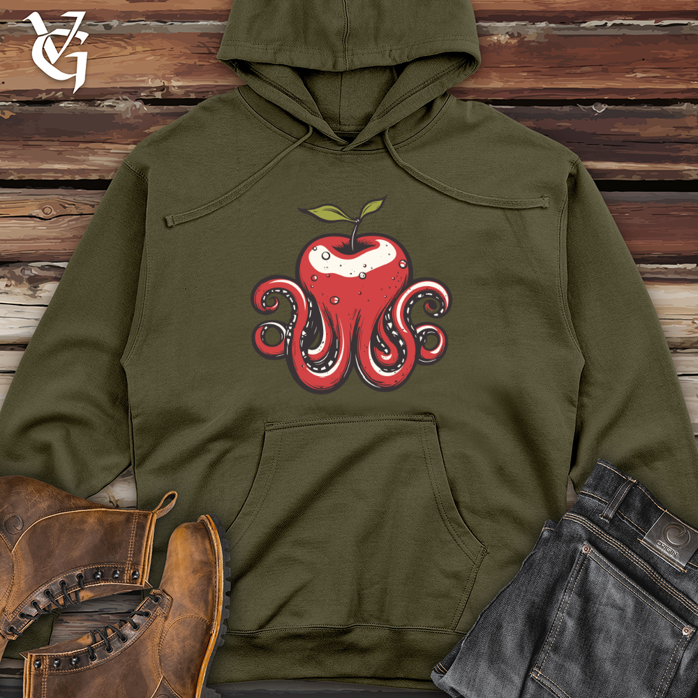 Viking Goods Apptopus Midweight Hooded Sweatshirt Army / L