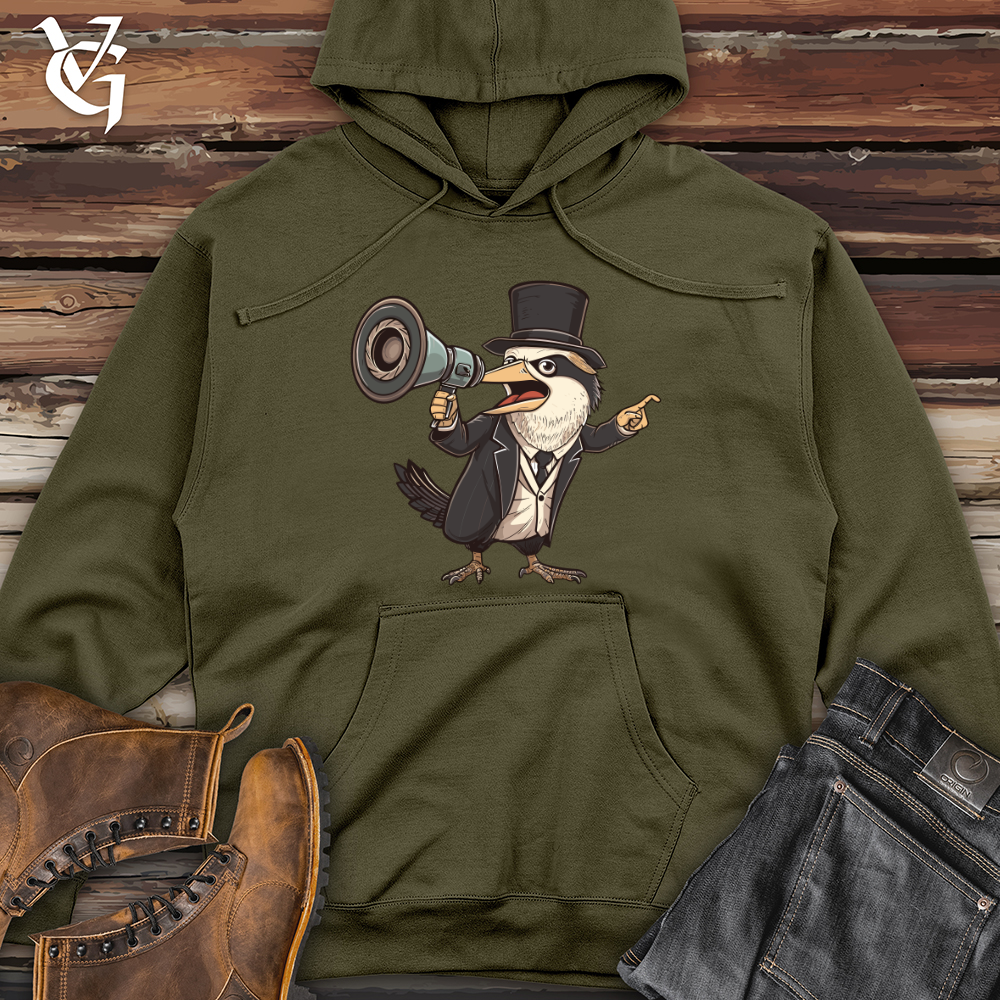 Viking Goods Bird Director's Cut Midweight Hooded Sweatshirt Army / L