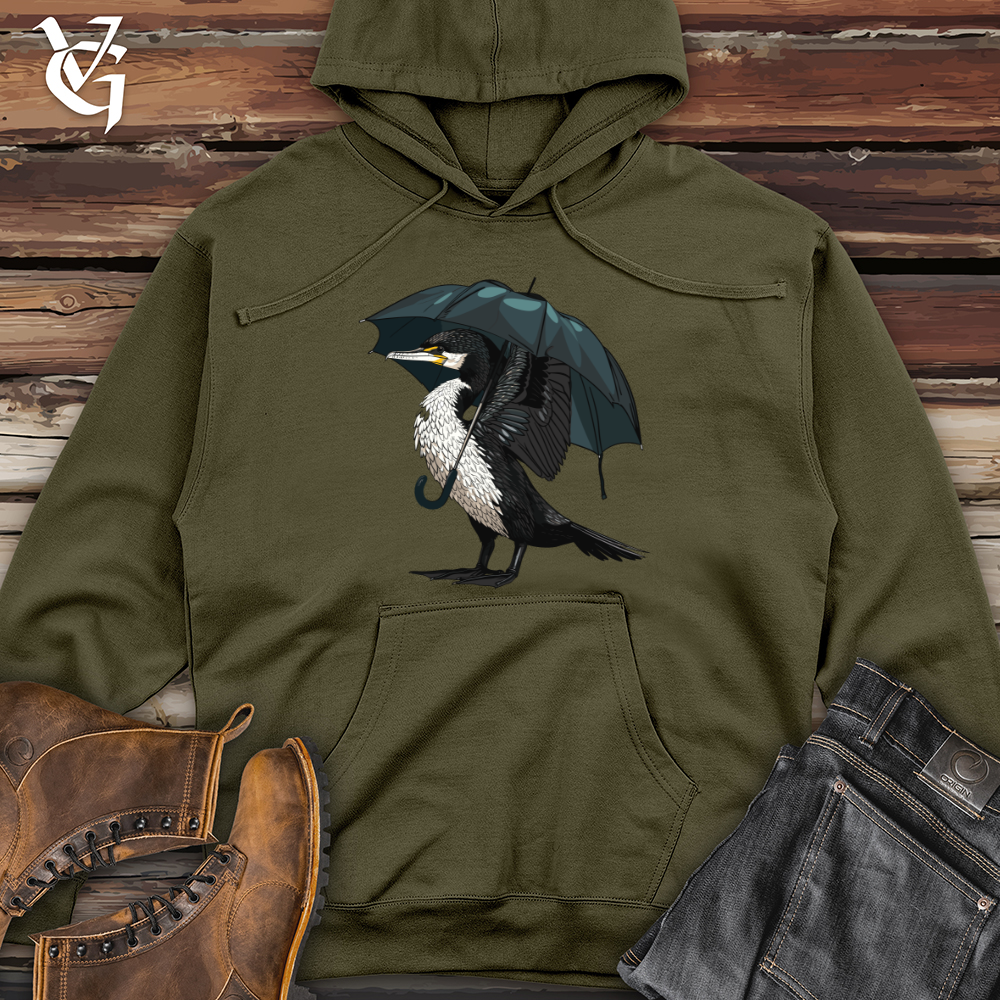 Viking Goods Cormorant Rainy Day Midweight Hooded Sweatshirt Army / L