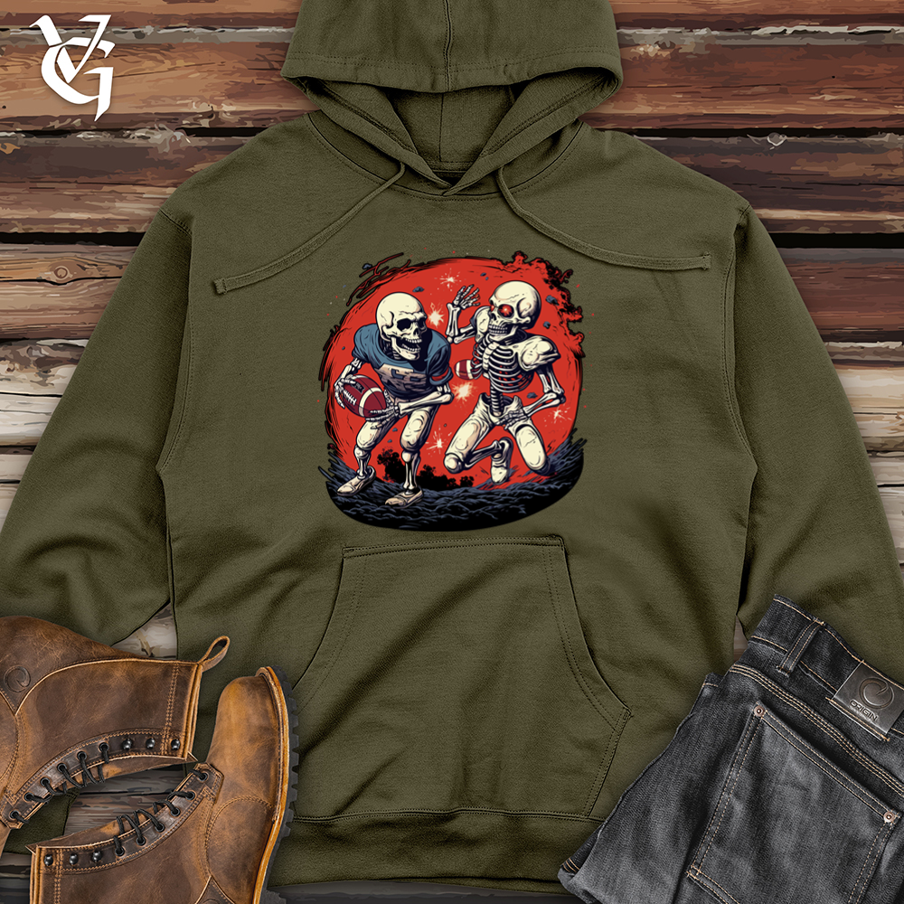 Viking Goods Cosmic Clash Gridiron Midweight Hooded Sweatshirt Army / L