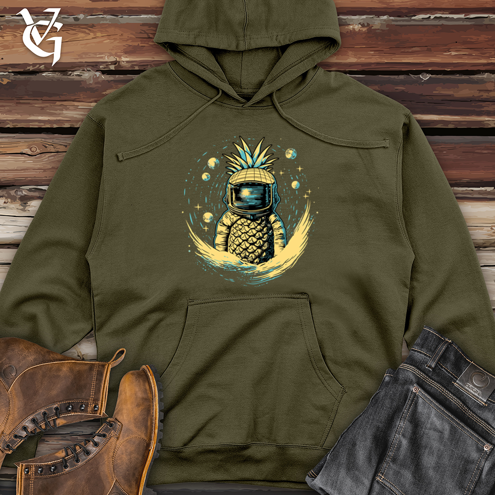 Viking Goods Cosmic Constellation Pineapple Midweight Hooded Sweatshirt Army / L