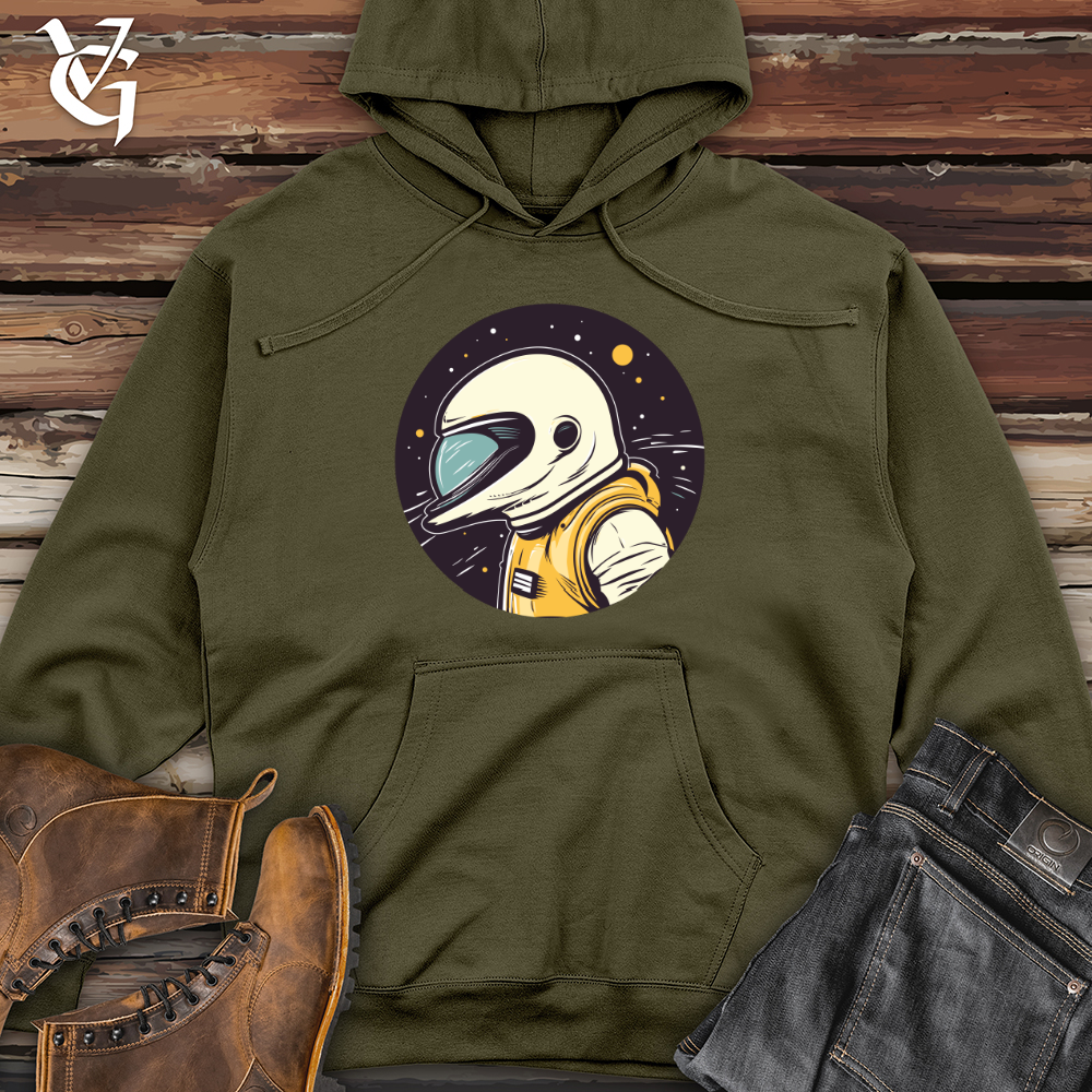 Viking Goods Cosmic Flipper Midweight Hooded Sweatshirt Army / L